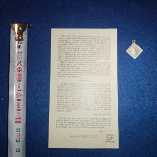 Reliquia ex usu P. Juan G. Arintero O.P. – antigua