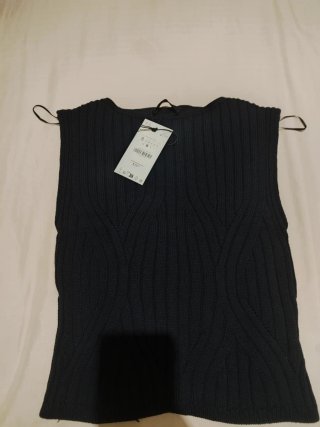 Jersey negro mujer talla S