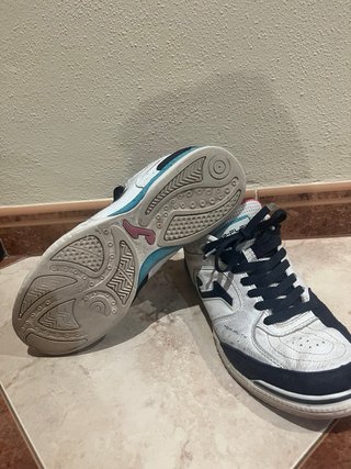 Zapatillas Joma Fútbol Sala Blancas/Azules