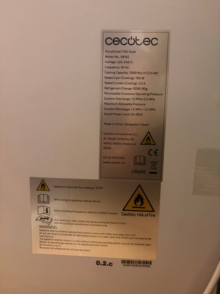 Cecotec Pingüino + Orbegoso Ventilador