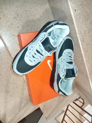 Nike Air Max 90 Gris y Blanco