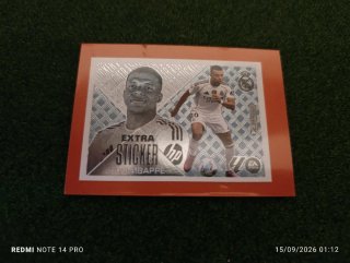 Cromo Extra Sticker Mbappé EA Sports