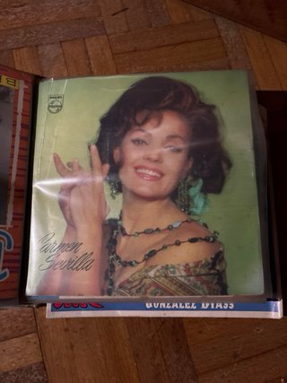 Vinilos EP Vintage + Maletín Original