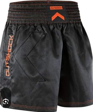 Pantalón corto boxeo Outshock Talla XS Negro