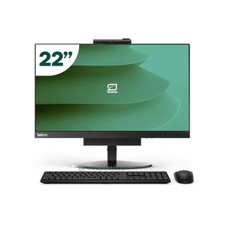 AIO Lenovo M720q Tiny i5 8500T 8GB SSD 256GB 22" + Tecl y Ratón Inalámbrico + WiFi