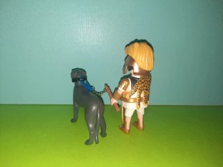 Playmobil Centurión Romano con Perro