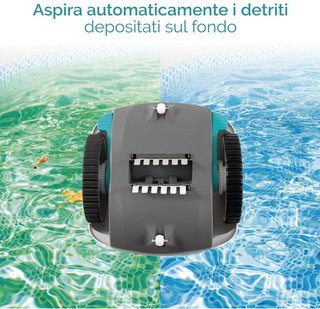 Robot Limpiafondos Intex Krystal Clear ZX50