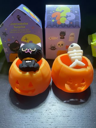 Cajas sorpresa Halloween Figuras x2