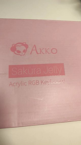 Teclado Akko Sakura Jelly