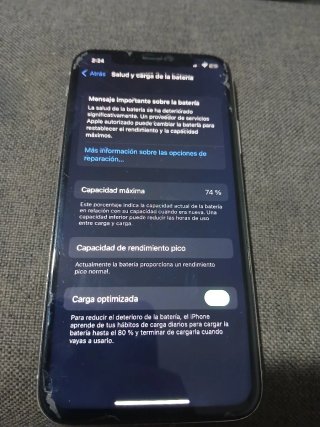 iPhone X Plata