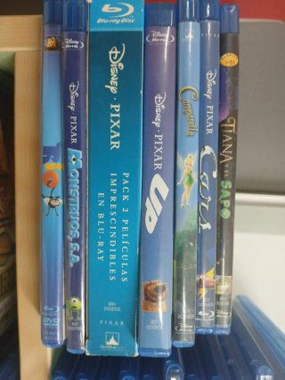 Pack 2 Películas Disney Pixar Blu-ray