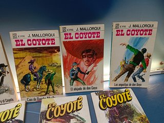 11 novelas Pulp EL COYOTE, J.mallorqui y mas