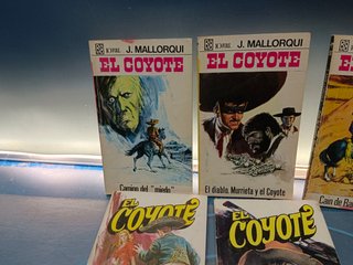 11 novelas Pulp EL COYOTE, J.mallorqui y mas