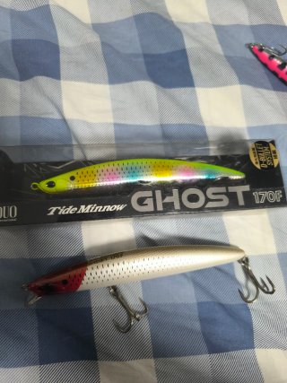 Señuelos de pesca Duo Tide Minnow Ghost 170F