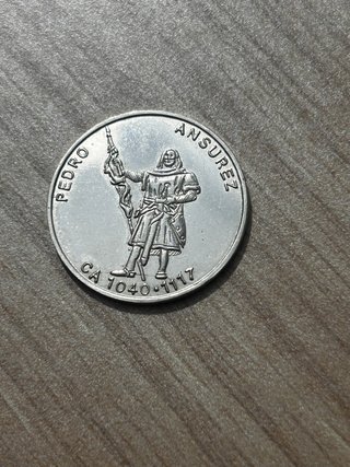 5 Medallas Plata 925 Norte de Castilla 1996