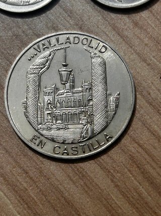 5 Medallas Plata 925 Norte de Castilla 1996