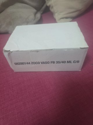 6 Vasos Chupitos ZOCO 35/40 ML