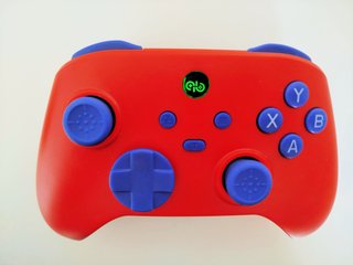 Mando Pro Nintendo Switch Rojo y Azul Inalámbrico