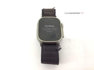 apple watch ultra 2 49mm (gps 4g) titanio