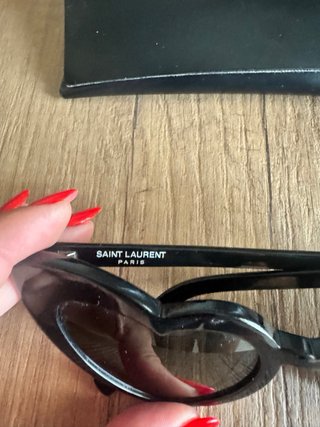 Occhiali da sole YSL cuore neri