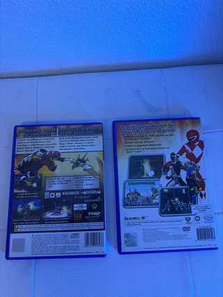 Power Rangers PS2 (PlayStation 2) - 2 Juegos