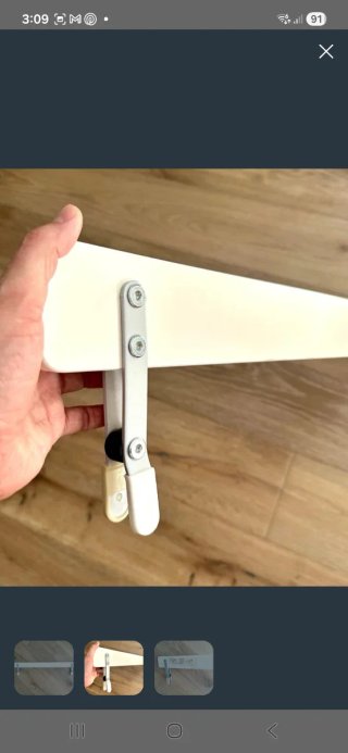 Barandilla de Cama IKEA Blanca