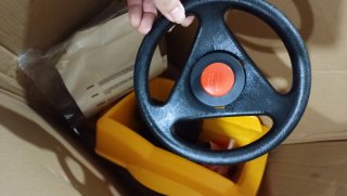 Tractor a pedales infantil BIG JAKE Turbo + Remolq