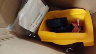 Tractor a pedales infantil BIG JAKE Turbo + Remolq