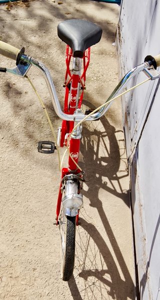 BICICLETA CLÁSICA BH ROJA - VINTAGE ORIGINAL