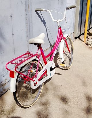 BICICLETA VINTAGE GAC BOLERO ROSA