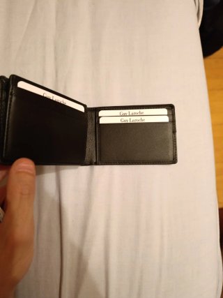 Cartera Guy Laroche Negra Hombre