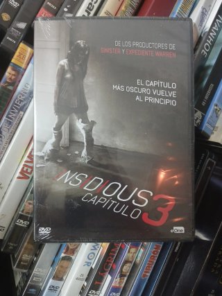 Insidious Capitulo 3 DVD Terror Español