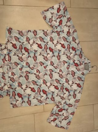 Conjunto Verano Koi Camisa y Shorts