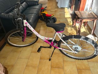 Bicicleta 24 Niña Rosa