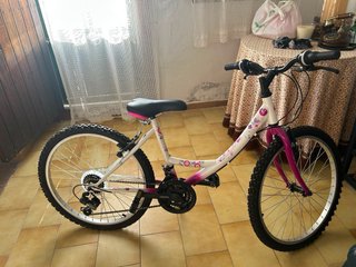 Bicicleta 24 Niña Rosa