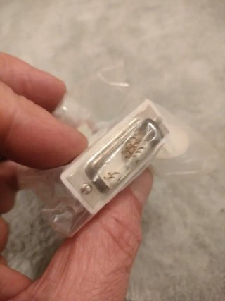 Adaptador Conversor DVI a VGA Blanco