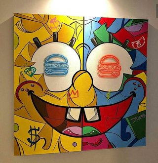 Cuadro Decorativo Bob Esponja