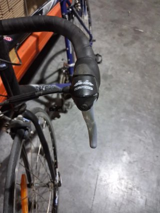 Bicicleta de carretera Decathlon azul