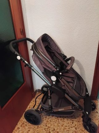 Carrito de bebé 3 piezas