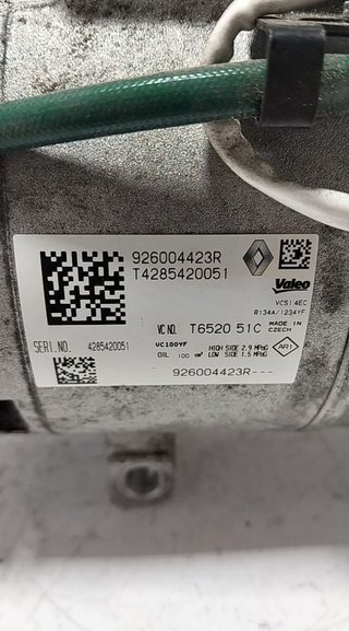 Compresor renault 926004423r clio evolution 40761