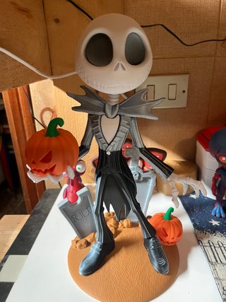 Jack Skeletron Statuetta
