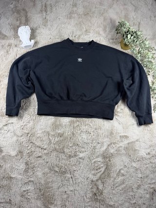 Sudadera Adidas Originals Negra Crop