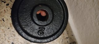 Disco de pesa 2 kg