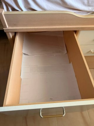 Cama nido de madera con cajones