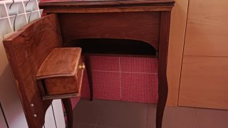 Mueble tocador restaurado 1920