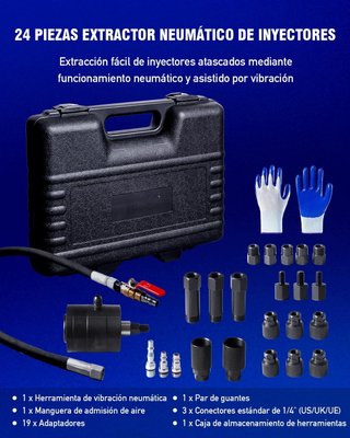 INCENDIOS Extractor Inyectores 24P 5-8Bar M12-M27