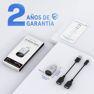 Linterngo Adaptador CarPlay Inalámbrico Aluminio