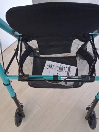 Andador para mayores azul