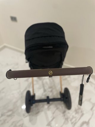Chasis y silla Cybex e-Priam Platinium Rose Gold