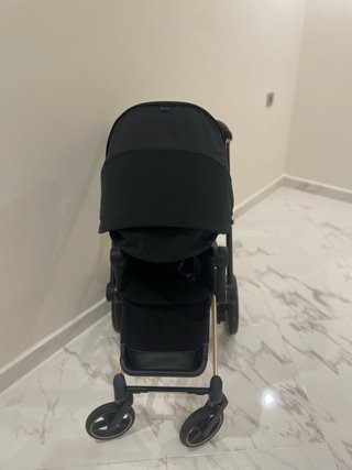 Chasis y silla Cybex e-Priam Platinium Rose Gold